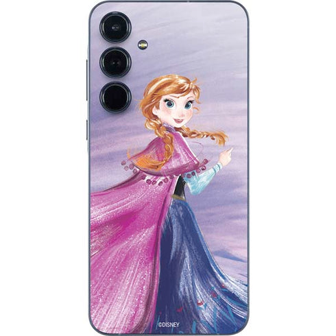 Disney Frozen Anna Sketch Art Galaxy A36 5G Skin